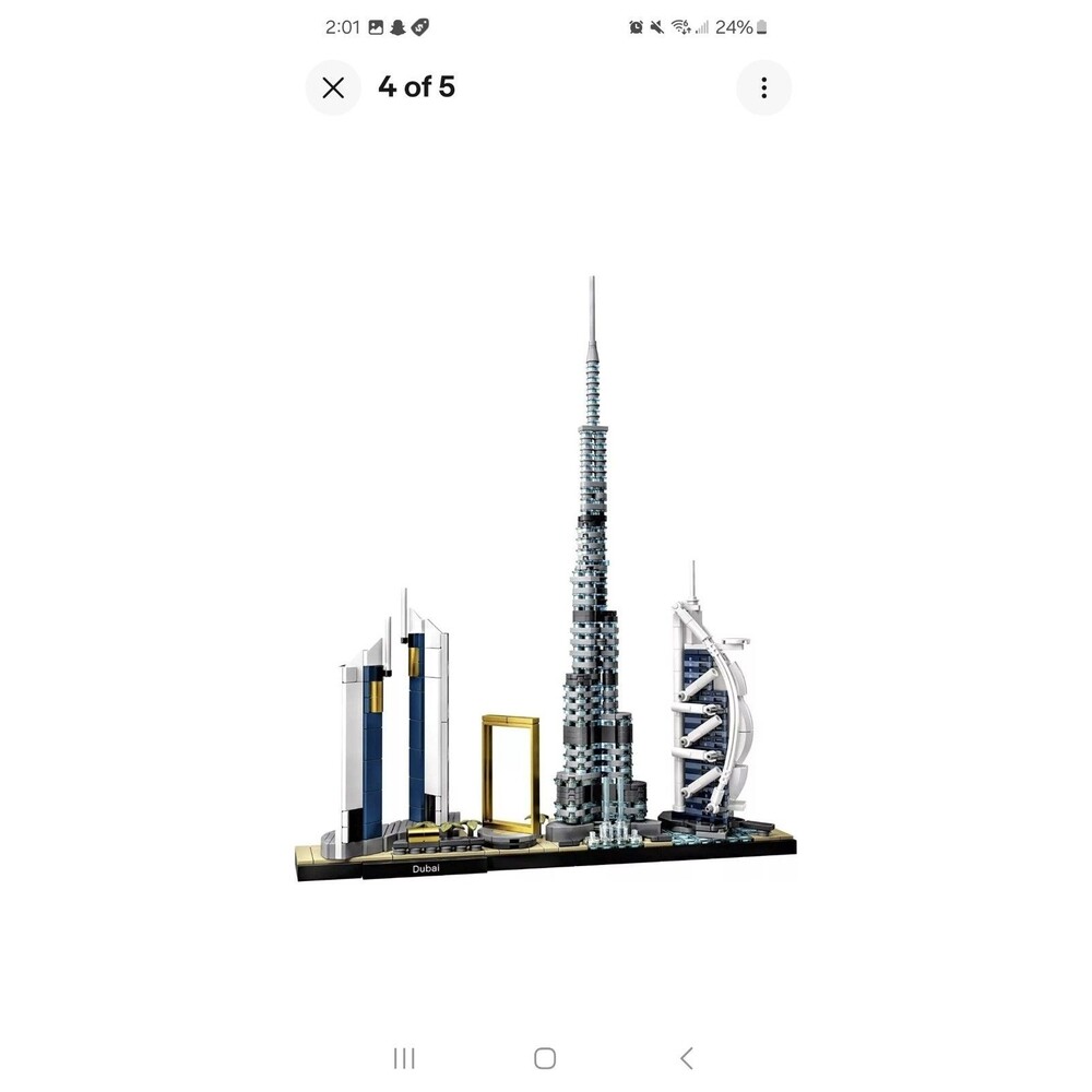 🔥LEGO 21052 Architecture Dubai Skyline Set *RETIRED* New Sealed FR🔥 - Picture 5 of 6